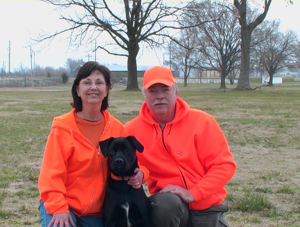 Ron Liz Edwards With Rock Search and Rescue Dog NASAR Sartech 1