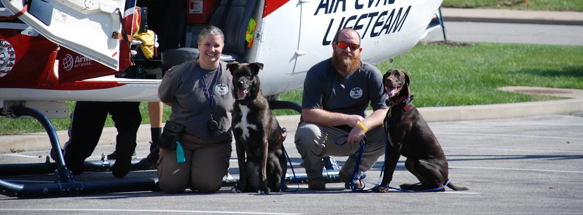 SAR K9 team Ellis